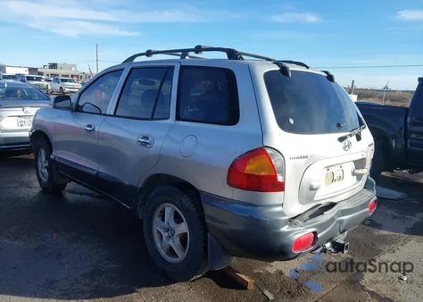 2002 Hyundai Santa Fe Gls/Lx из США, поврежденный, VIN KM8SC13D22U256779